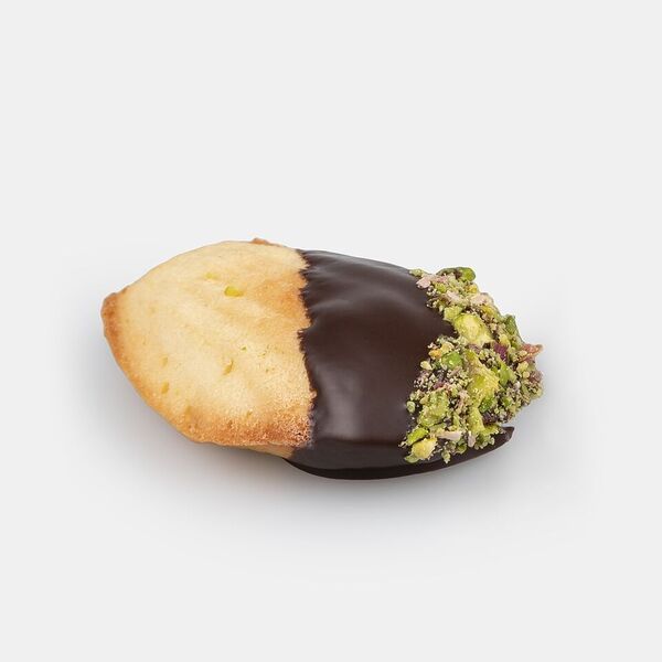 Печиво Мадлен з шоколадом і фісташками