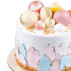 Торт на День народження з шоколадними кульками №1