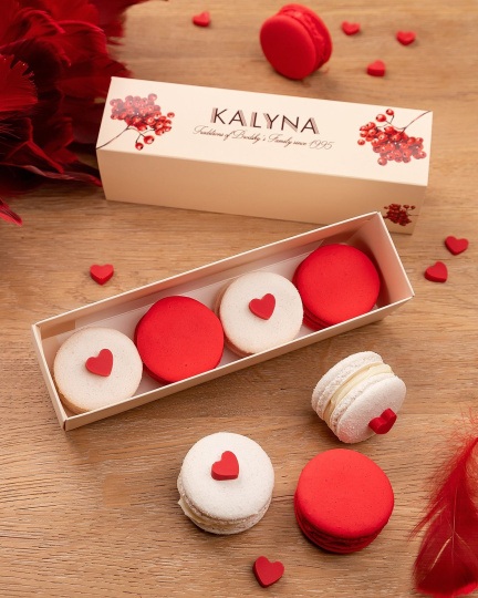 Набор макаронс ко Дню влюбленных