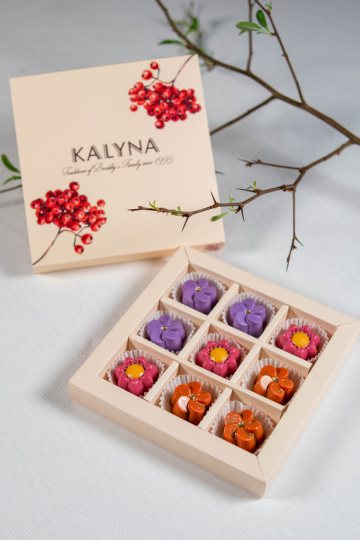 Шоколадные конфеты Цветы