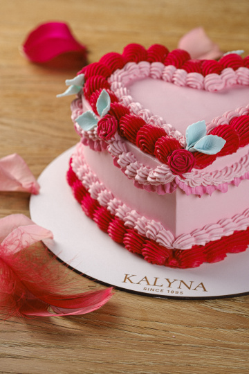 Торт «Кремове серце»