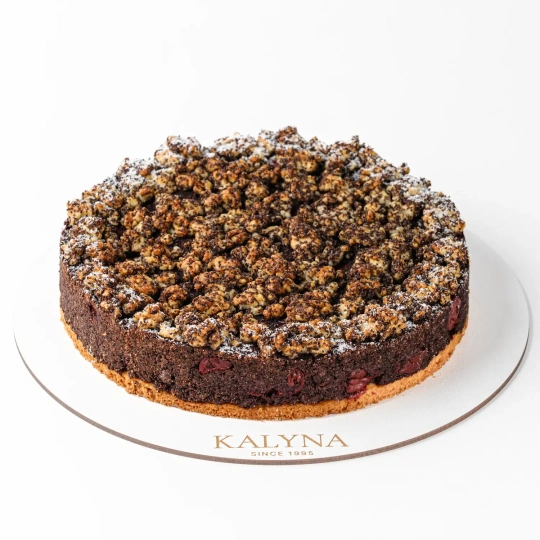 Пирог Маково-вишневый