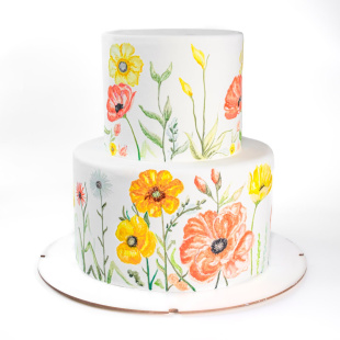 Торт Полевые цветы