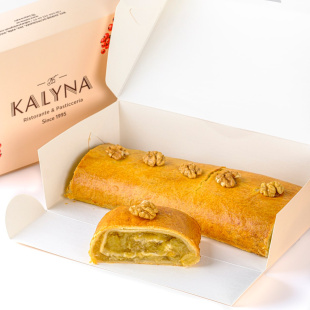 Штрудель яблочный с орехами