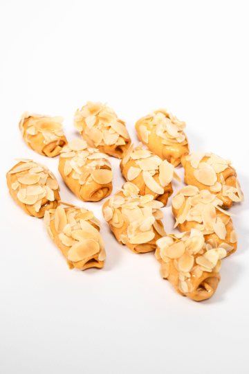 Рогалики с яблоками