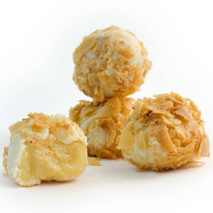 Трюфель Маракуйя в белом шоколаде